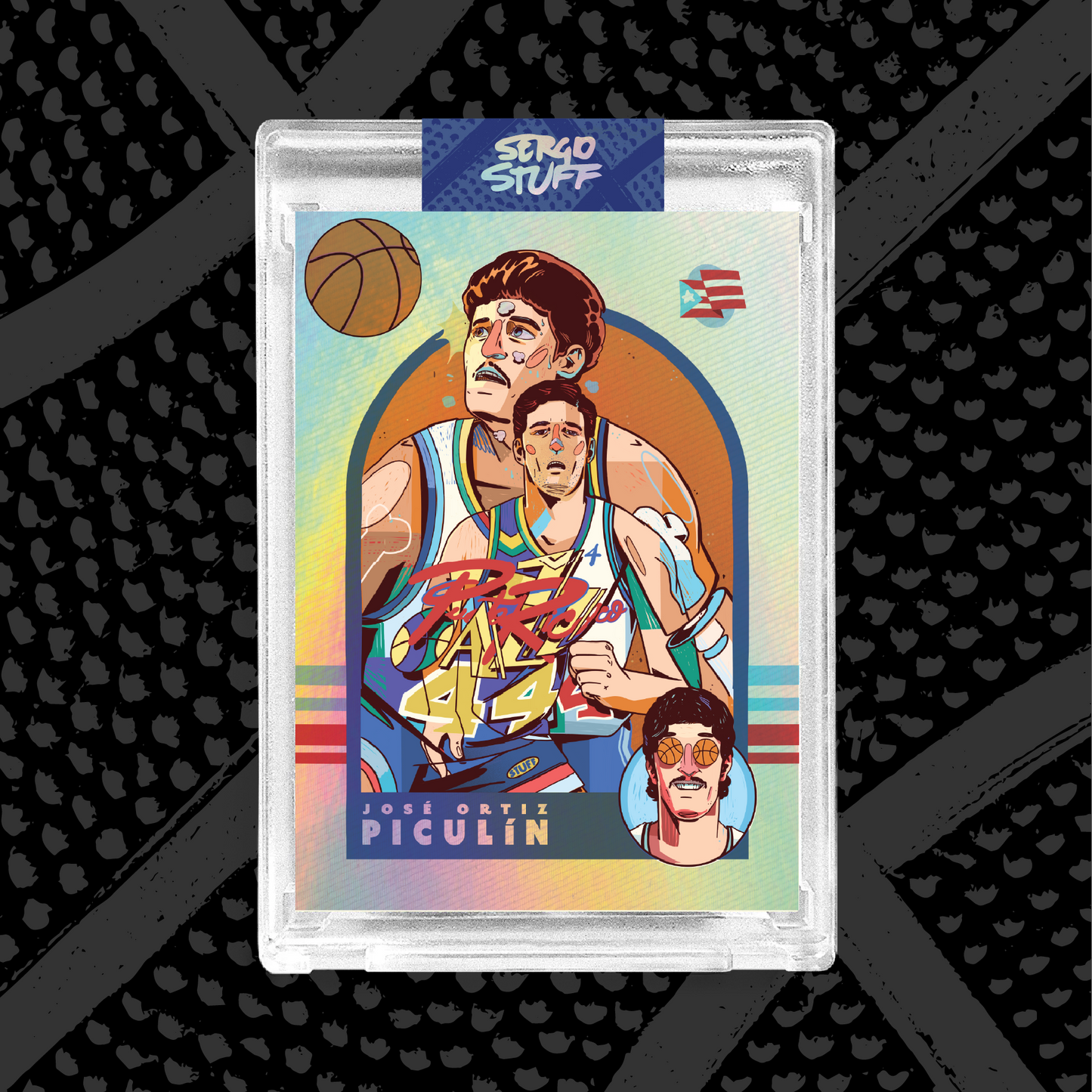 SERGIO VÁZQUEZ - EL GOAT 2026 - HOLO AUTO CARD - LIMITED TO 44